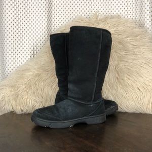 COPY - Ugg Black Suede Winter Boots, size 8